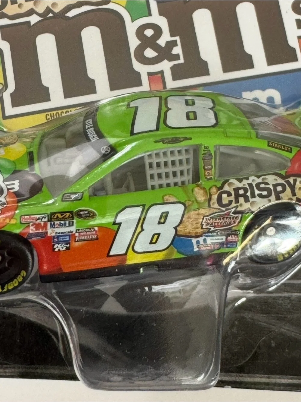 NASCAR Authentics 1:64 scale Kyle Busch #18 Crispy M&M's diecast race car